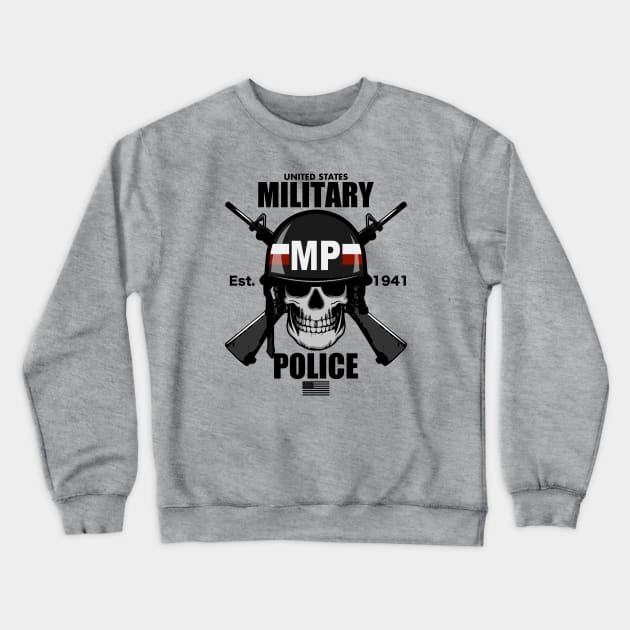 US Military Police Crewneck Sweatshirt by TCP